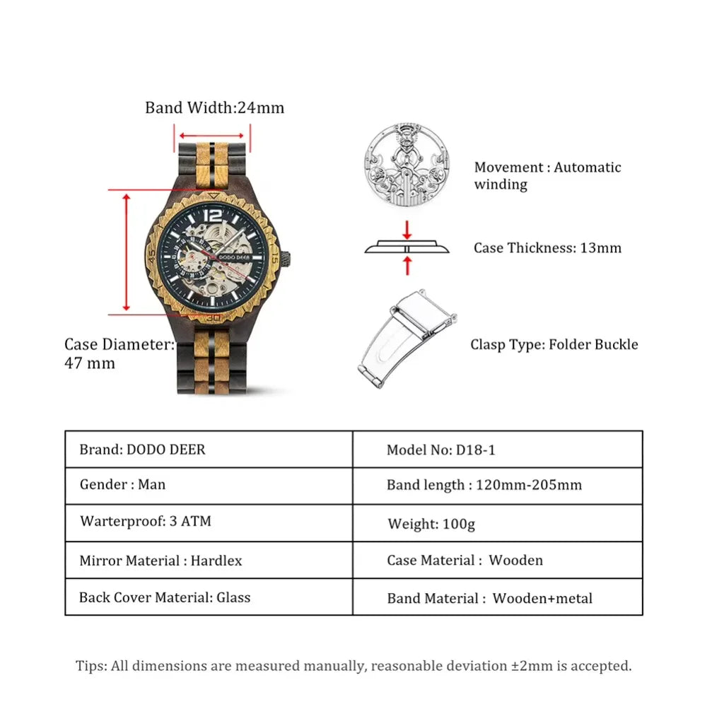 Reloj automático Nordwood