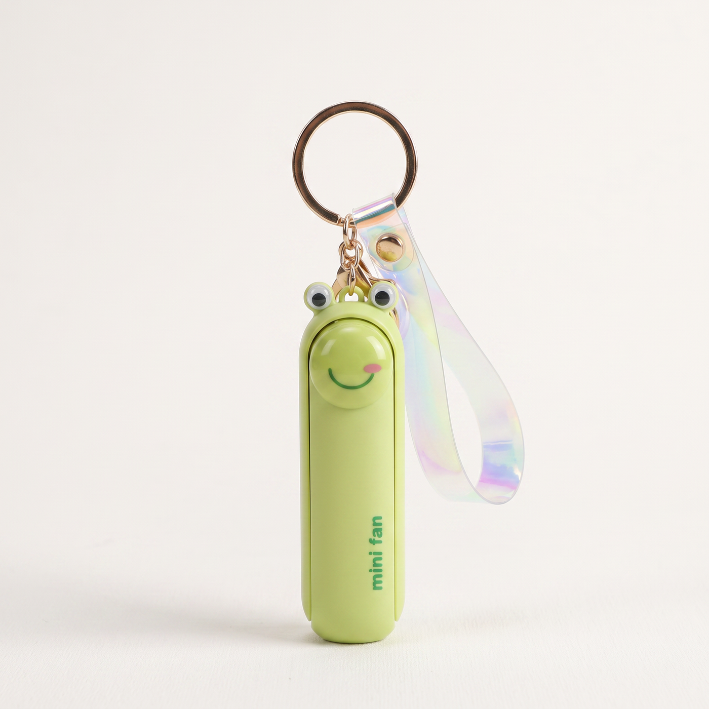 Pocket Fan in Green, closed