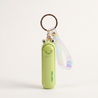 Pocket Fan in Green, closed