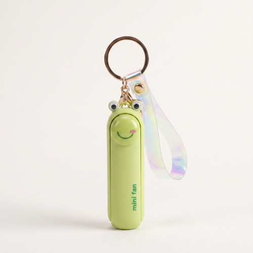 Pocket Fan in Green, closed