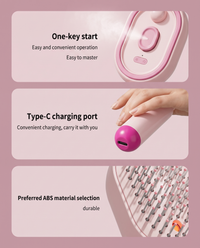 SilkMist Comb in Pink, benefits overview