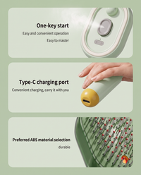 SilkMist Comb in Green, benefits overview