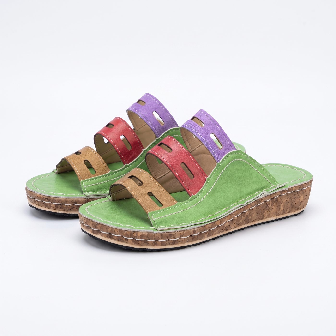 Sunslides green sandals product